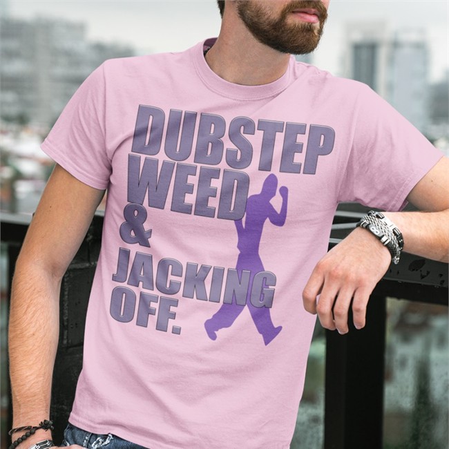 Haunted Starbucks Merch Dubstep Weed & Jacking Off Sweatshirt