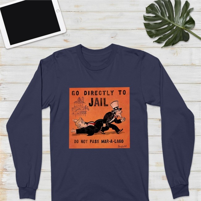 Go Directly To Jail Do Not Pass Mar A Lago Tee