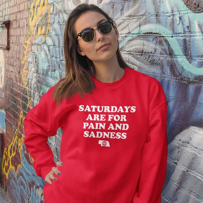 Saturdays Are For Pain And Sadness Long Sleeve Shirt