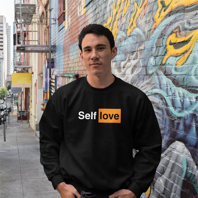 Self Love Black Tee