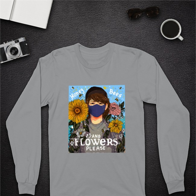 Honey Bees And Flowers Please T-Shirt Raychu Ranboo Ranboofanart