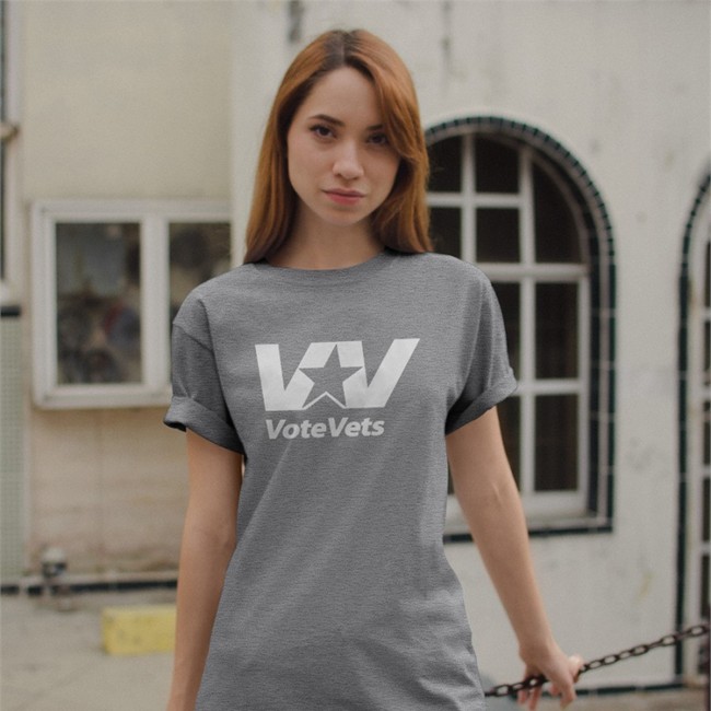 Votevets Logo Tee Shirt Votevets Merch