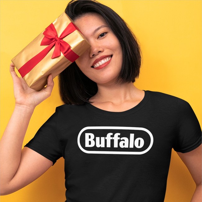 Buffalo Tee Hot Buffalo Shirt Red Mantequilla Pura De Vaca