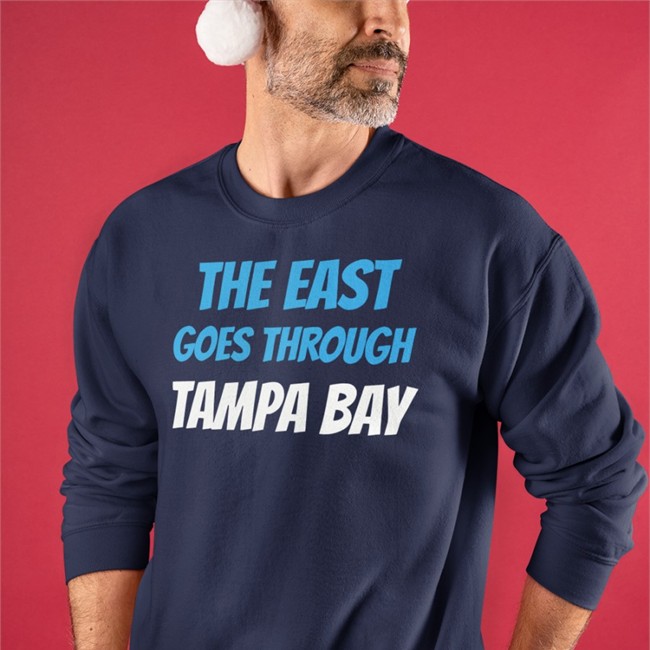 The East Goes Through Tampa Bay Sweatshirt By Rico Bo$Co