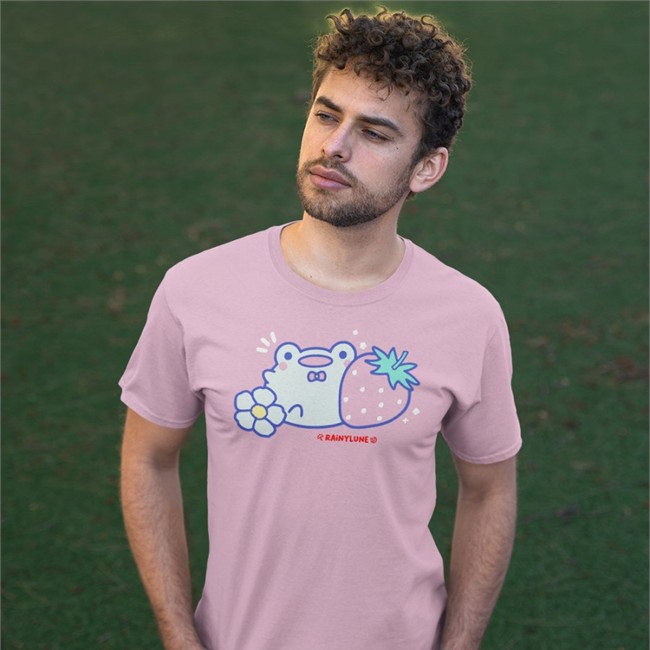 Hottopic Merch Rainylune Friend The Frog Strawberries Shirt