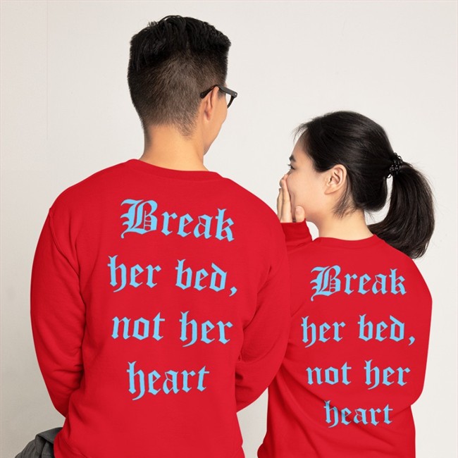 Break Her Bed Not Her Heart T Shirt Shirtsthtgohard Shirts That Go Hard Merch