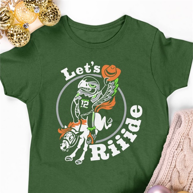 Let's Riiide Hats Cap Katelyn Quint Seattle Seahawks Lofa Tatupu