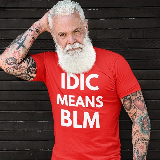 Heather Rae Barker Idic Means Blm Shirt Thad Tyranicus