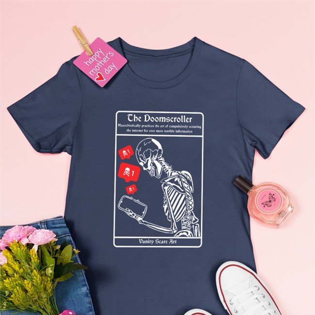 Vanity Scare Art Shop The Doomscroller T-Shirt