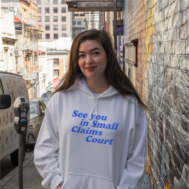 Giggly Squad Merch Giggly Squad See You In Small Claims Court Tee Shirt