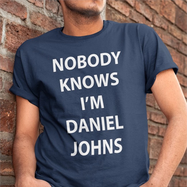 Nobody Knows I'm Daniel Johns Hooded Sweatshirt