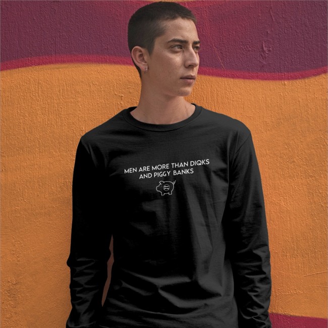 Black Roma Army Merch Men Are More Than Diqks And Piggy Banks T Shirt