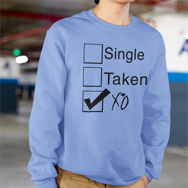 Single Taken XO Relationship Status T Shirts Memento Mori Xo