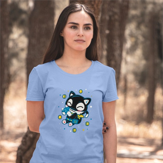 Top Trending Teepublic Merch Persona 5 Treasure Lover Treasure Shirt Cheap Ass Gamer Light Blue