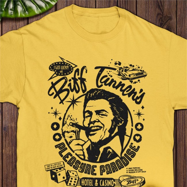 Biff Tannen's Pleasure Paradise Long Sleeve Shirt