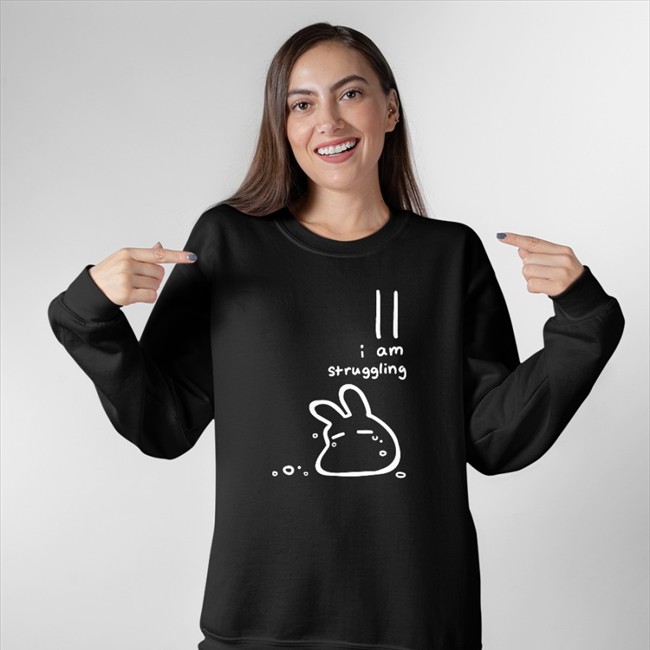 Fujikurauruka I Am Struggling Shirt 2022