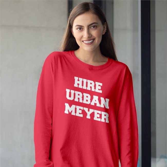 Nocontextcfb Nebraska Fan Hire Urban Meyer T Shirt