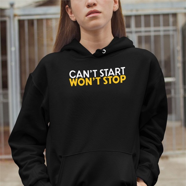 Can't Start Won't Stop Hoodie Adhd Jesse