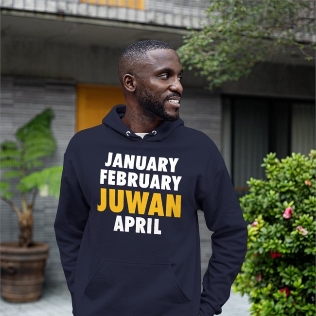 January February Juwan April T-Shirts