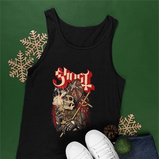 Sharing In Common Ghost Impera Chalice 4 Offical Tee Black PAPAEMERlTUSlV