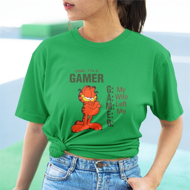 Yeah I'm A Gamer My Wife Left Me T Shirt
