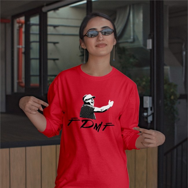 B-Rad G FDMF Tee Red David Andrew Jackson
