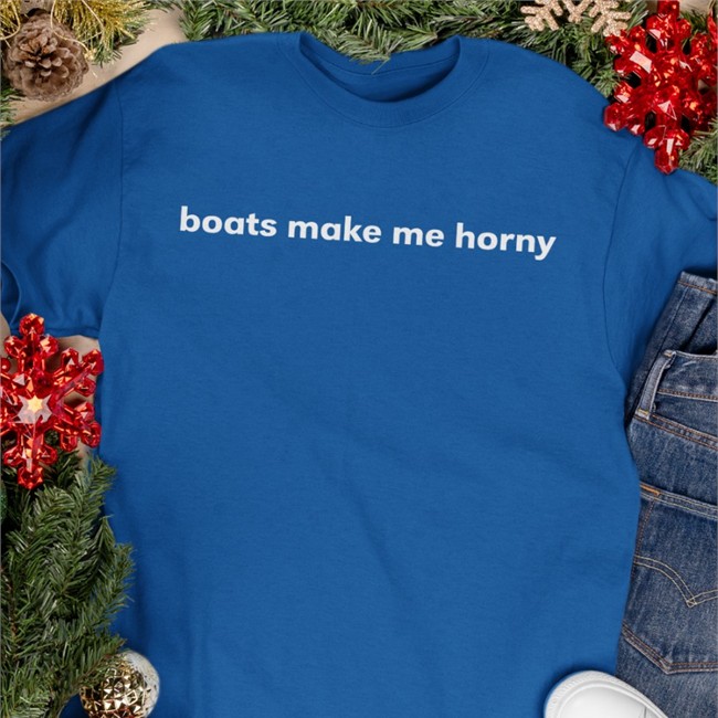 Sadie Crowell Merch Boats Make Me Horny Tank Top