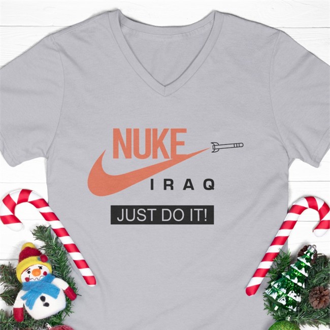 Nuke Iraq Just Do It Limited Edition Sweatshirt