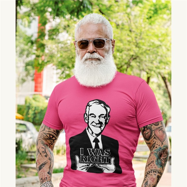 Ron Paul I Was Right Hoodie The Redheaded Libertarian