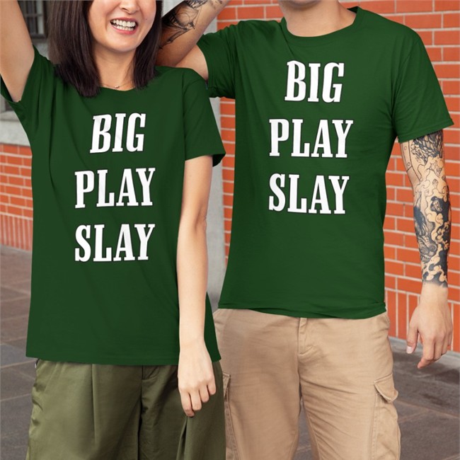 Big Play Slay Shirt Green