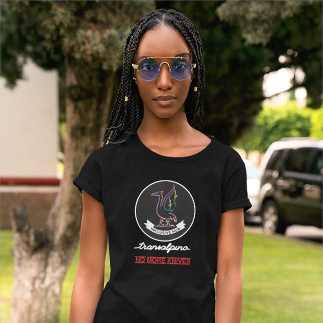 The Inclusive Hub Transalpino No More Knives Edition Limited Hoodie Black Liamstarkey84