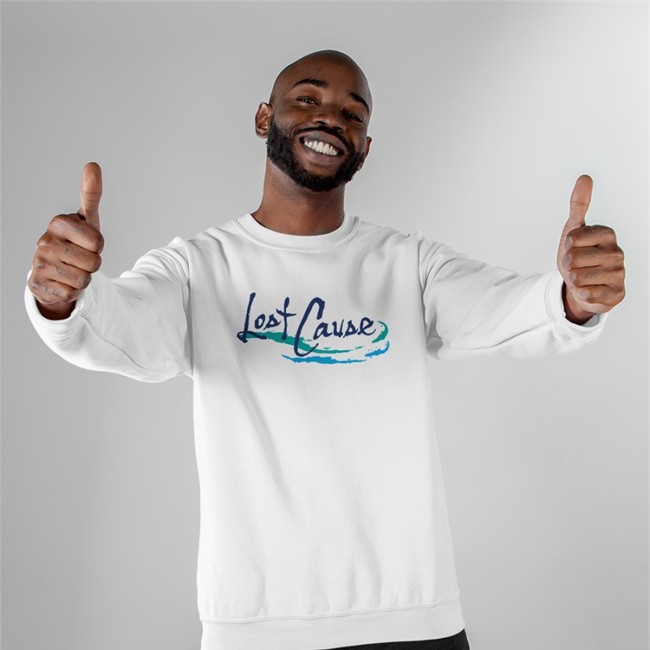 Shitheadsteve Lost Cause Hooded Sweatshirt White