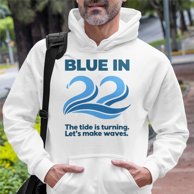 Blue In 22 The Tide Is Turning Let's Make Waves Hat