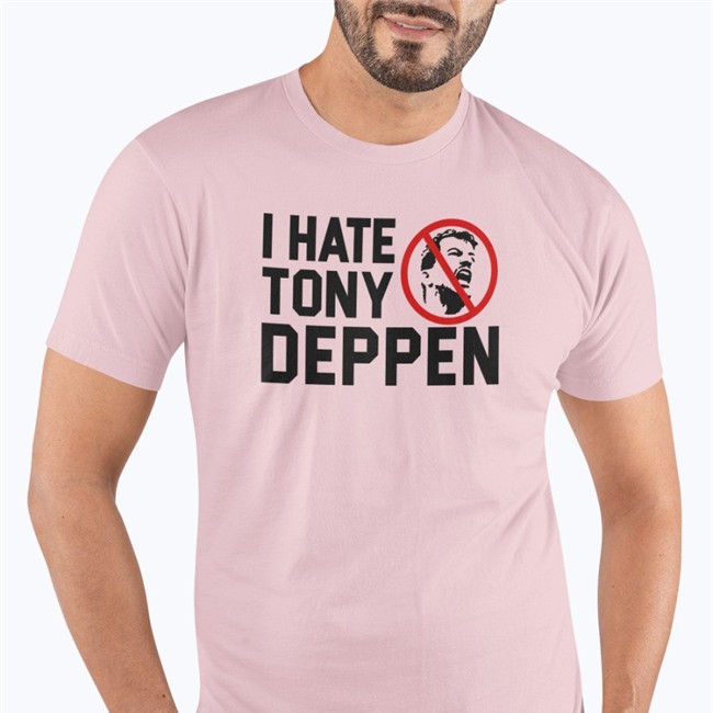 Tony Deppen Store I Hate Tony Deppen T-Shirt Dani Talks Wrestling