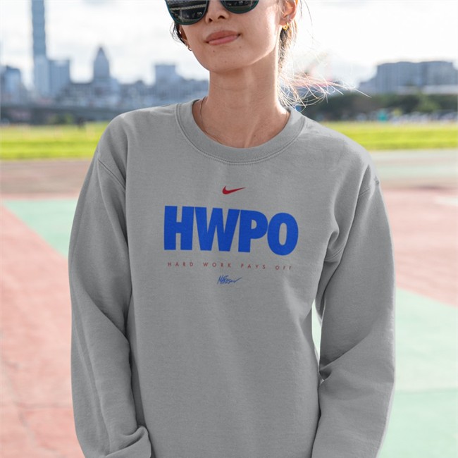 Rogue Fitness Merch Hwpo Hard Work Pays Off Long Sleeved T Shirt Brent Pry Michael Vick