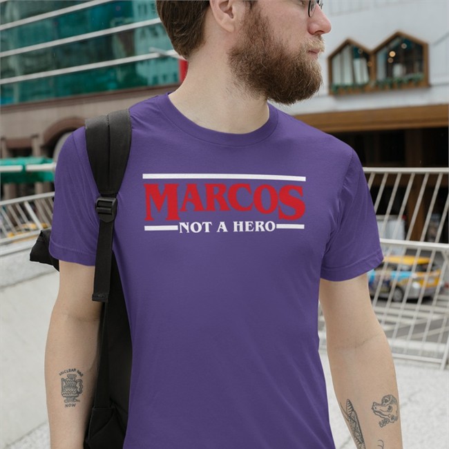 Nico Quejano Marcos Not A Hero Hoodies
