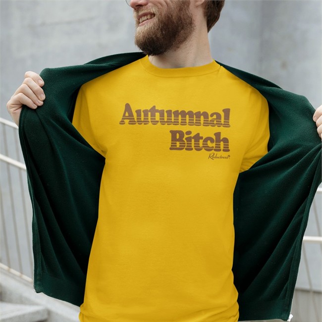 Reductress Autumnal Bitch Shirt Reductress Shop Merch