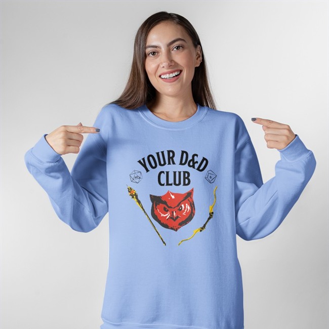 Dungeons And Dragons YOUR D&D Club Hoodies