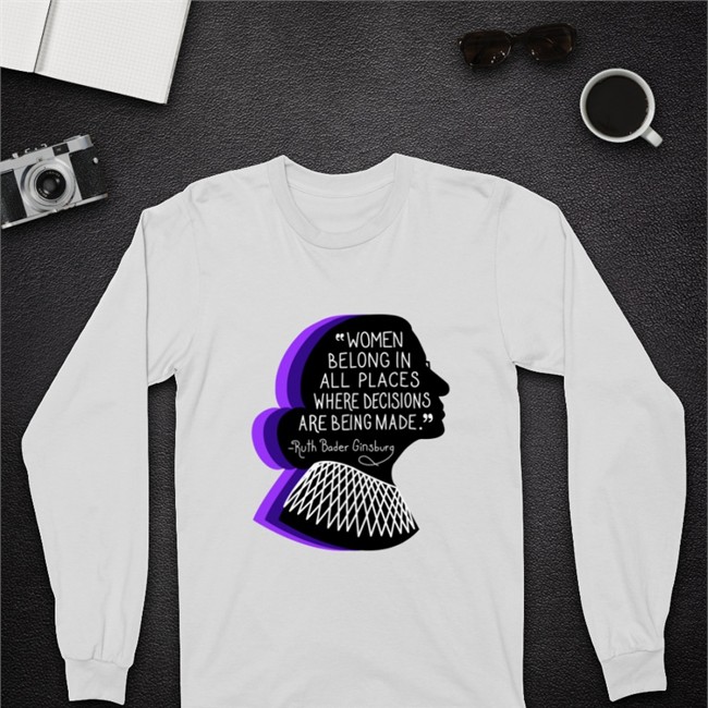 Emily Winston Women Belong In All Places Classic Shirt Emywinst