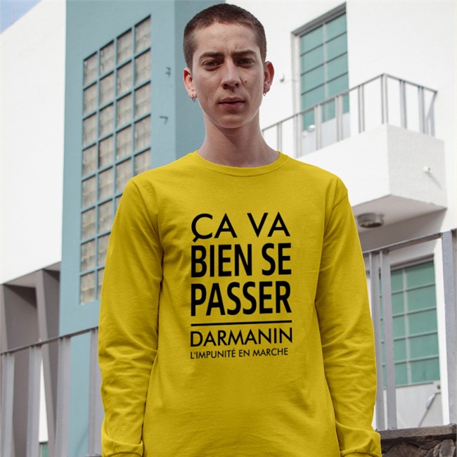 Pauline Rapilly Ferniot Ca Va Bien Se Passer Darmanin L'impunité En Marche Hoodies