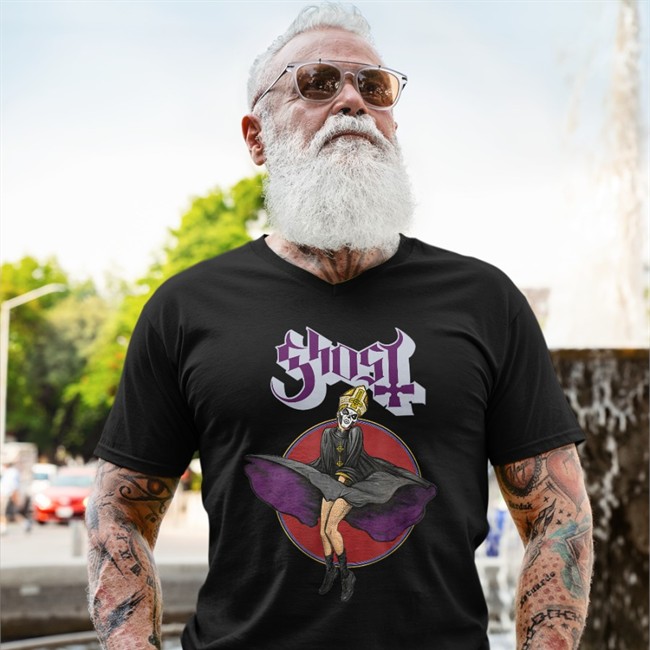 Ghost Papa Marilyn Shirt Black