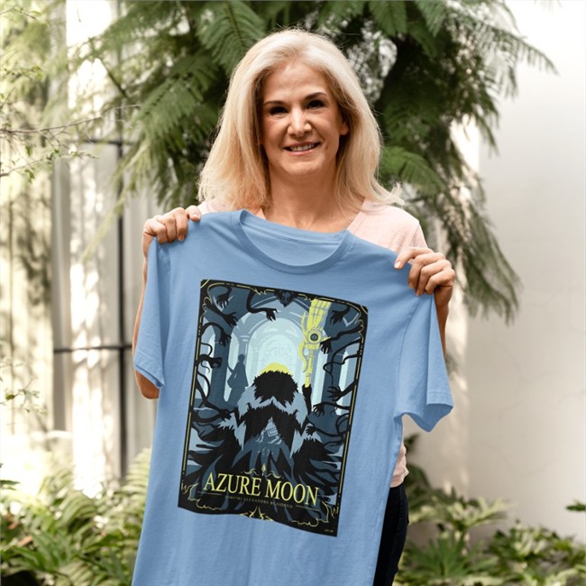 Snip Snip Art Azure Moon Shirt Chris Hackney AWA