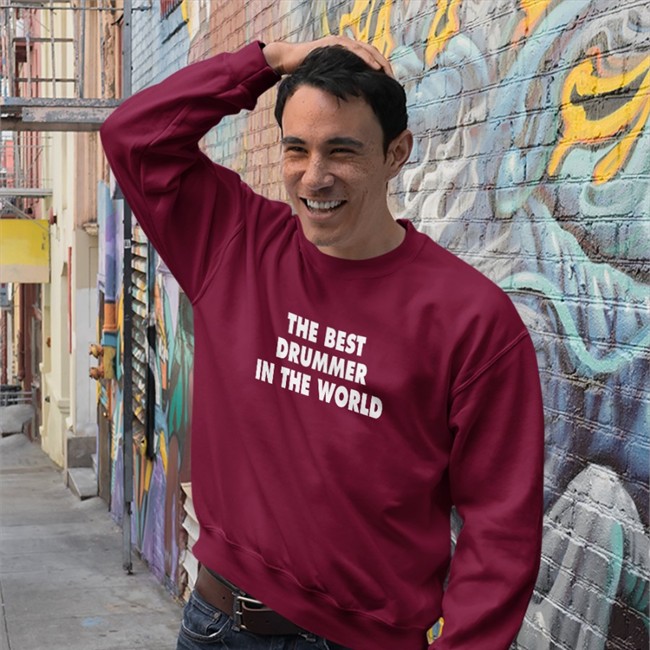 The Best Drummer In The World Hoodie