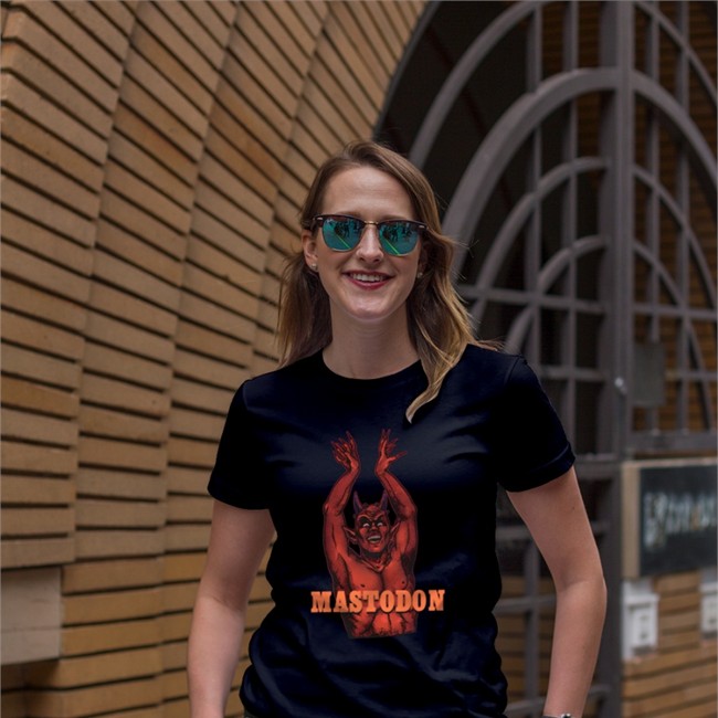 Mastodon Devil 2022 Itin Tee Black
