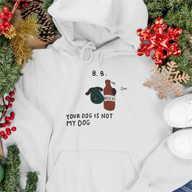 Bts Taehyung B B Ur Dog Is Not Y Dog Edition Limited Tees White Heaven Vkoo Heaven Bamtan