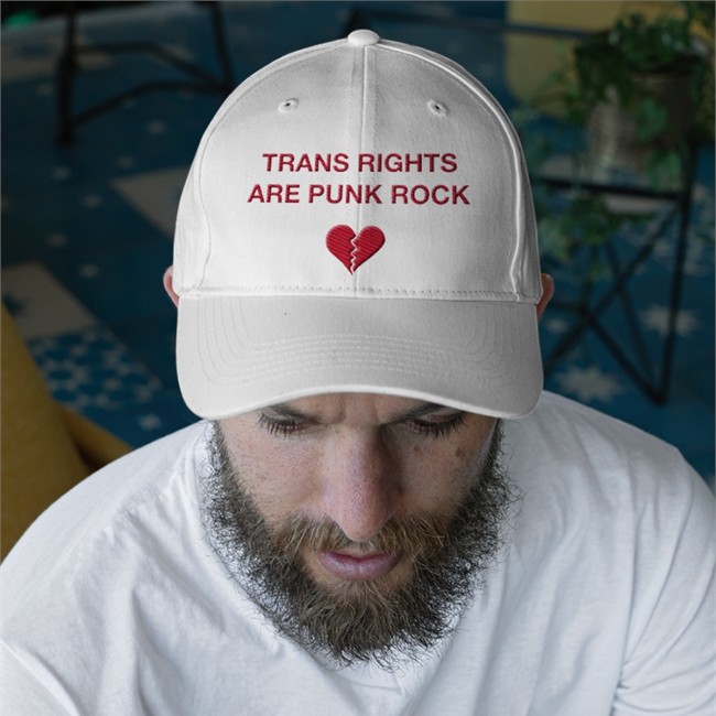 Tate Logan Trans Rights Are Punk Rock Hat