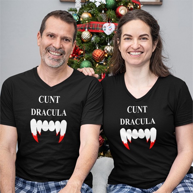 Cunt Dracula Tank Top Shirtsthtgohard Black