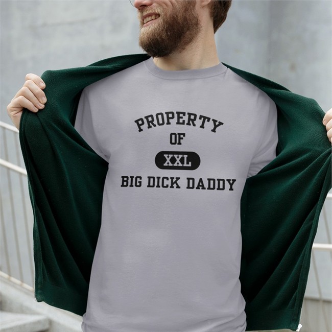 Property Of Xxl Big Dick Daddy Sweatshirt Strangethrift