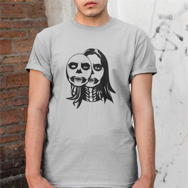 Lizzy Mcalpine Merch Skull Face Hooded Sweatshirt Lizzymcalpine