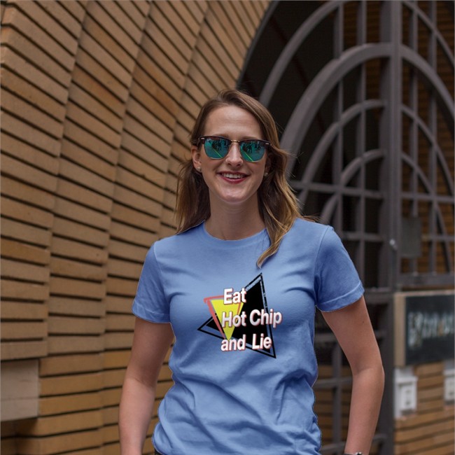 Shirts That Go Hard Eat Hot Chip And Lie Shirt